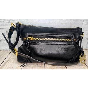 Michael Kors Soft Black Leather Handbag